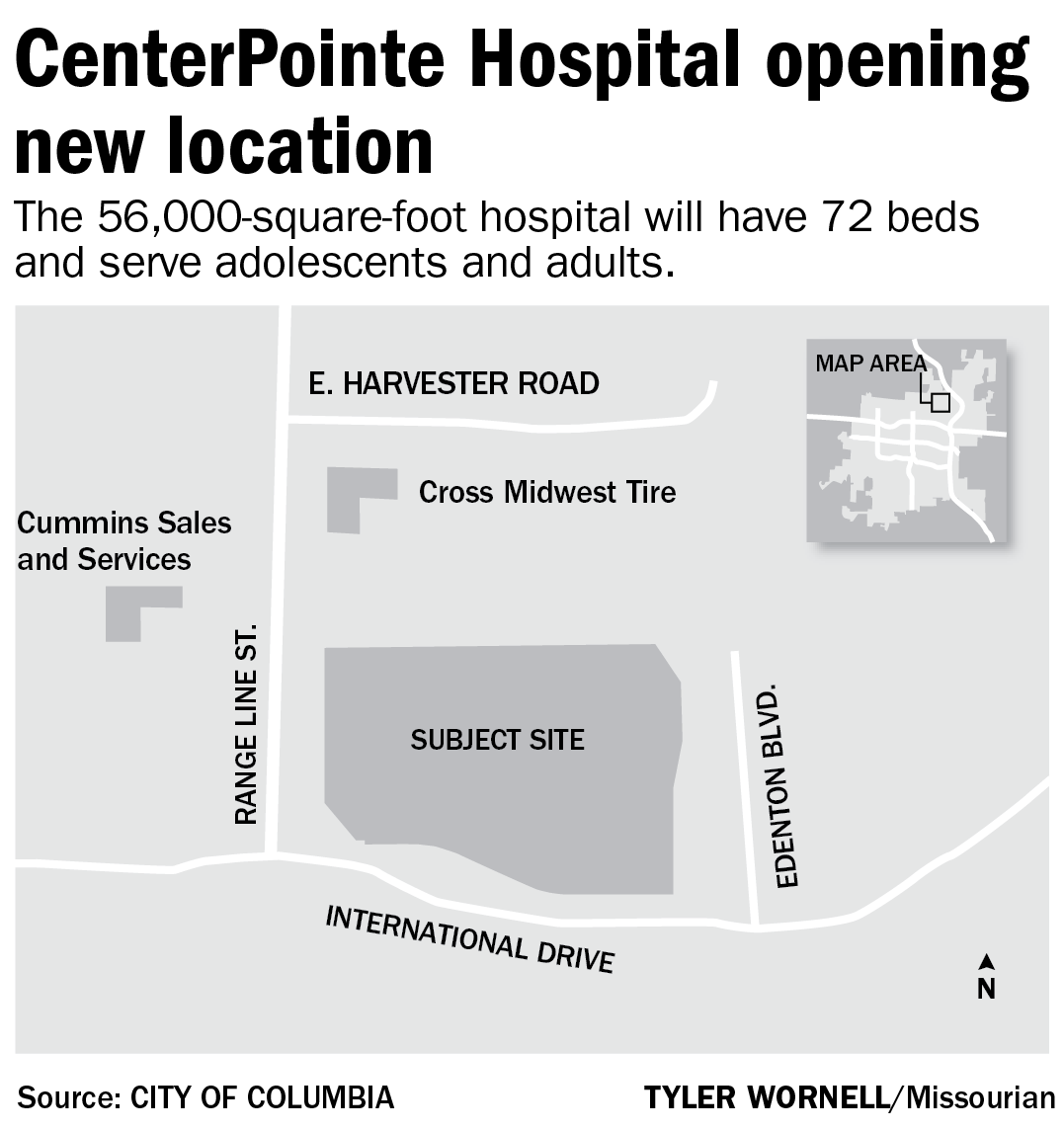 CenterPointe Hospital opening new location